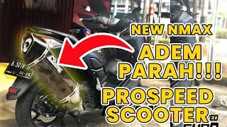 Project Nmax new 2020 Pake Ohlins lgs + Knalpot Prospeed Scooter Series fullsystem (test sound)