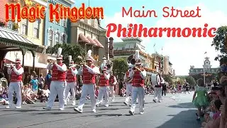 Main Street Philharmonic Band @ Magic Kingdom  #disneyparade #magickingdom #disney #wdw