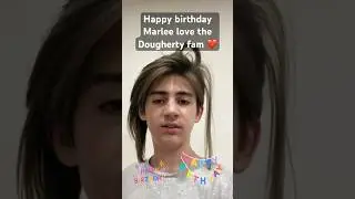 POV it&rsquo;s your birthday and you live with the Dougherty family ❤️❤️