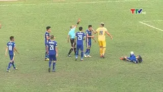 V&ograve;ng 5 V.League 2019: Thanh H&oacute;a thua 0-1 tr&ecirc;n s&acirc;n của SLNA | Đồng h&agrave;nh c&ugrave;ng b&oacute;ng đ&aacute; Thanh H&oacute;a