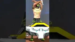 DJ ALOK vs  chrono (CR7) vs 'K' characters emote fight | viral💯