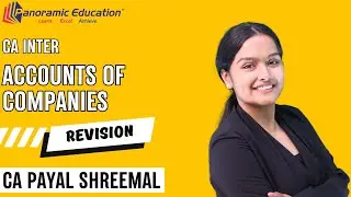 CA Inter Law Revision Chapter 9 Accounts of Companies l Sept 25/Jan 26 - CA Payal Shreemal