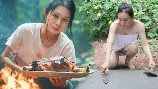 Green Life: Traditional Braised Pig's Feet Recipe &ndash; Harvesting Fresh Guava to Sell at the Market!