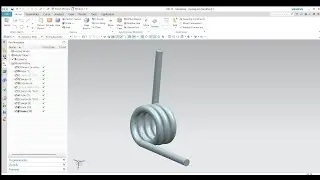 NX 11 Spring Design | Torsional Spring CAD Modeling