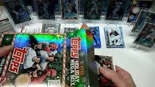 2 Chrome Cards?!  One a Nick Kurtz!  2025 Topps Holiday Baseball Cards.  Part 49.  22nd Mega Box.