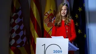 Así habla catalán la princesa Leonor: 