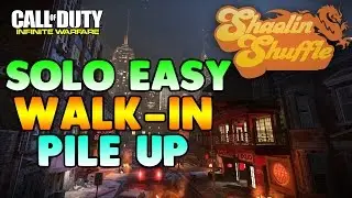 *NEW* EASY SOLO WALK-IN PILE UP GLITCH SHAOLINE SHUFFLE 1.14 - UNLIMITED ROUNDS COD INFINITE WARFARE