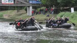 Bad Liebenwerda: Schlauchbootrennen der Feuerwehren - LAUSITZWELLE