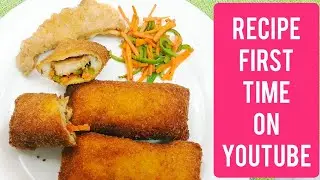 Crispy Chicken Zinger Bread Rolls Recipe - Bread Rolls Banane Ka Tarika - Ramzan Recipe 2022