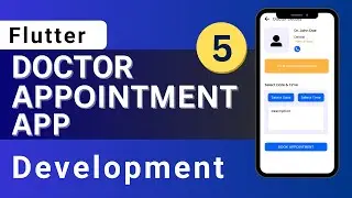 (Part 5) Doctor Appointment and Call | Flutter Doctor Appointment App using Firebase (2024)