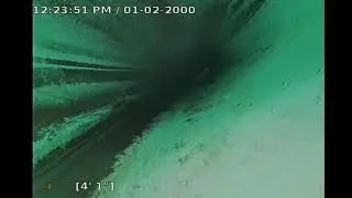 CB by door to area drain 0ft   40ft