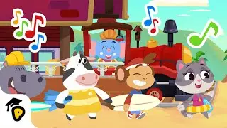 Choo-Choo, Full steam ahead! | ABC song | Kids Cartoon | Dr. Panda TotoTime | Season 2