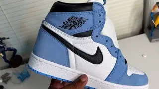 AIR JORDAN 1 'UNIVERSITY BLUE' (2021) | Detailed Review + On Foot | UNC Tar Heels