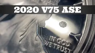 2020-W Proof Silver Eagle End of WWII 75th Anniversary with V75 Privy Mark