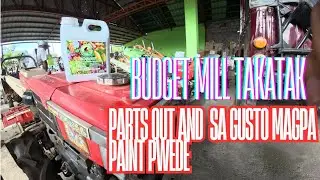 PARTS OUT AND BRAND NEW MAYRON SILA/PWEDE RIN MAGPA PAINT NG HAND TRACTOR