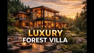 Luxury Forest Villa Tour 🌲 | Cinematic Modern Architecture Documentary (8K)