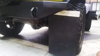 Homemade Diy Removable Mud Flaps - 4x4 - 4wd