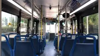 Miami-Dade Transit: On Board Omni Terminal bound 40-LFW Gen-2 HEV 09104 Rt.14 via MacArthur Causeway