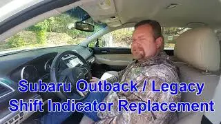 $25 Subaru Shifter Light LED Upgrade Replacement 2015 - 2018 Outback & Legacy
