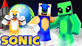 Sonic Meets Aliens In SPACE! [120] | Sonic The Hedgehog 2 | Minecraft