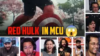 Streamers React To Seeing RED HULK In Captain America: Brave New World Teaser