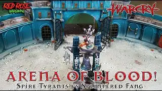 Warcry Battle Report  - Splintered Fang vs Spire Tyrants