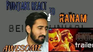 Punjabi react to Ranam official trailer|PRITHVIRAJ SUKUMARAN | RAHMAN | ISHA TALWAR