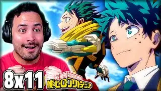 😭🔥ONE LAST PLUS ULTRA!!👊My Hero Academia Season 8 Episode 11 REACTION AND REVIEW