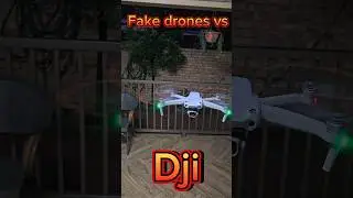 Fake drones vs Dji Stability test🤪 #drone #youtubeshorts #dji