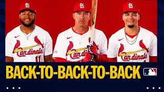 Cardinals go back-to-back-to-back vs. the Reds! (Full inning!)