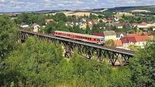 BR 628 im Einsatz auf  der 
