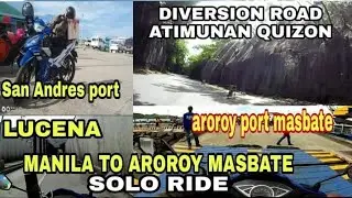 MY FIRTS SOLO RIDE | MANILA TO MASBATE JUN 21,2022 Well125RII