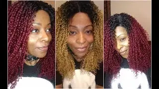 OUTRE BRAZILIAN BOUTIQUE CURLY WIG DR425 DR27 SEW IN BUNDLES $20