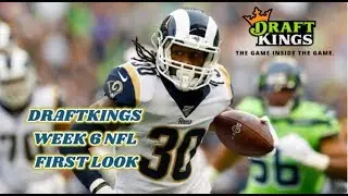 DRAFTKINGS NFL WEEK 6 TOP PICKS (FIRST LOOK)
