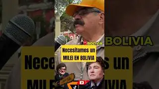 Elecciones en Bolivia 2025 #mileipresidente Milei Presidente