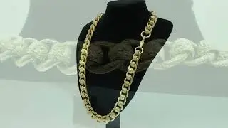 412g, 9ct GOLD, ROLLERBALL CHAIN [Draw February 3rd]