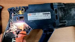 Rotary hammer repair