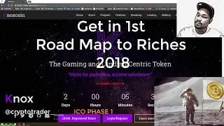 Get in 1st Road Map to Riches Knoxcoin $KNOX ICO Get in 1st Road Map to Riches 2018