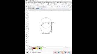 Android Logo Design in CorelDRAW #shorts #coreldraw