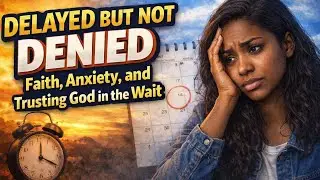 DELAYED BUT NOT DENIED: Faith, Anxiety, and Trusting God in the Wait | Sunday School 📱