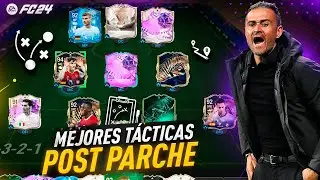 LA MEJORES TÁCTICAS POST PARCHE ACTUALMENTE EN EA FC 24