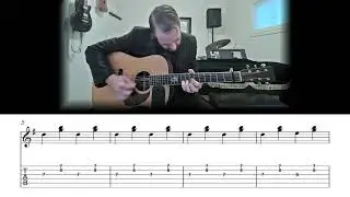 (Ghost) Riders in the Sky - Carter Style Guitar Lesson (Sheet Music + TAB)