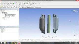 Ansys Polyflow BlowMolding Tutorial 1 (Meshing)