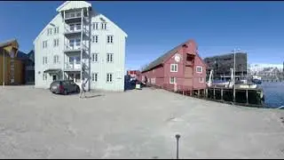 Insta360 Pro 8k -  Troms&oslash; brygge ved polarmuseet
