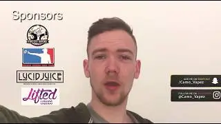 MY VAPING SPONSORS AND SOCIAL NETWORK!