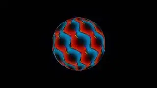 Video para Projetor Hologr&aacute;fico 3D Gal&aacute;xia 3D Circle Holograma 3D Hologram