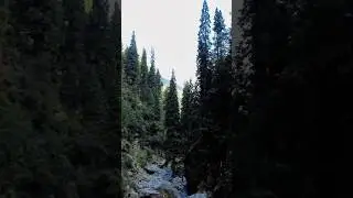 Unreal Nature Beauty | Waterfall & Sunset in Green Hills 🌿✨ #droneshots #shorts