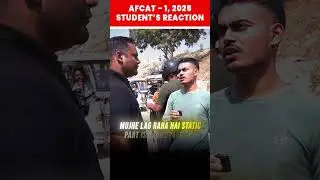 How Students Reacted to the AFCAT 2025 Exam 💪🔥#AFCAT2025  #Shorts #PW