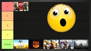 Battle Royale Games Tier List