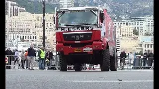 Rallye raid Montercarlo Dakar Africa eco race 2018 Camions